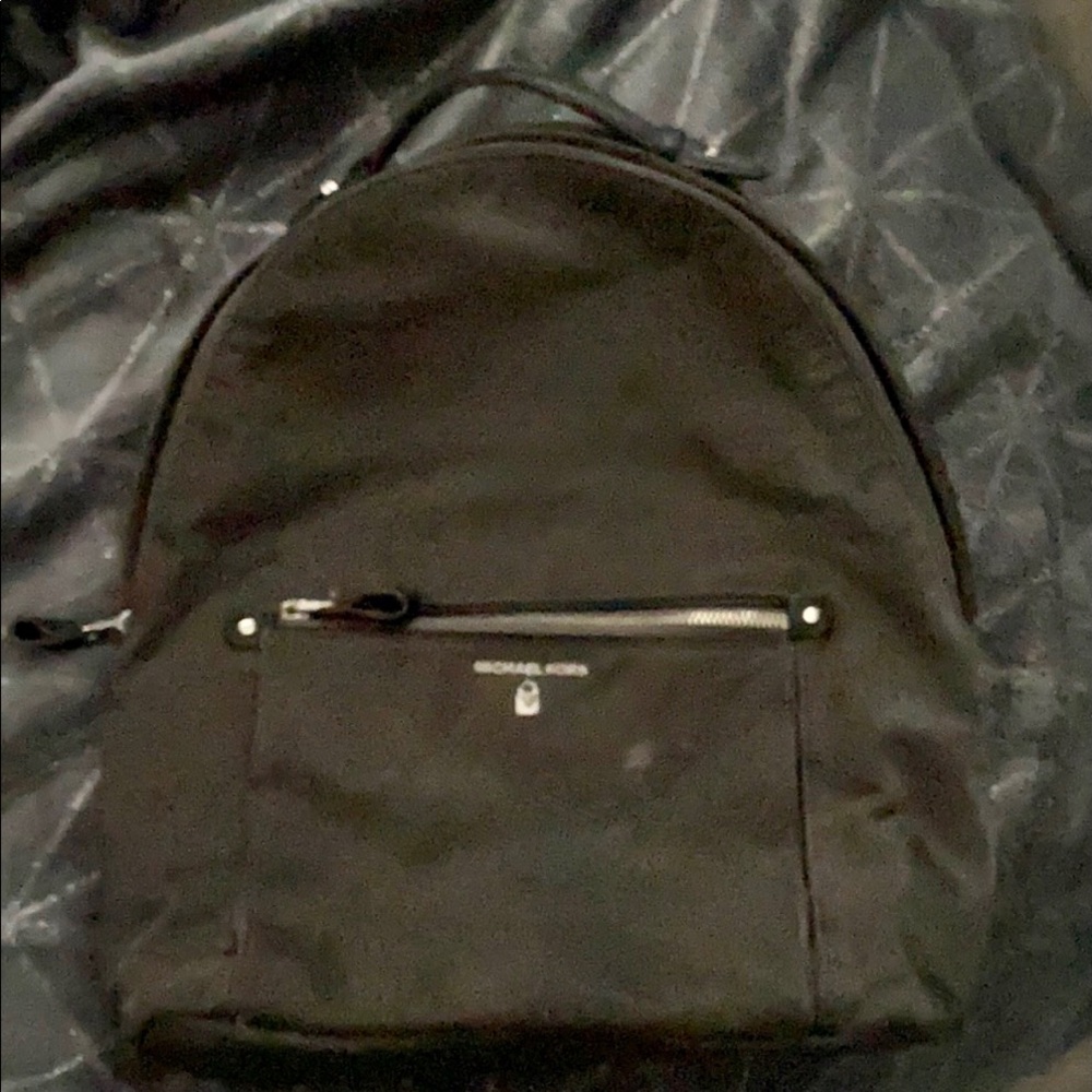 Michael Kors Kelsey Grey Nylon Backpack
